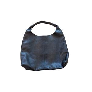 & Other Stories Black Classic Leather Tote